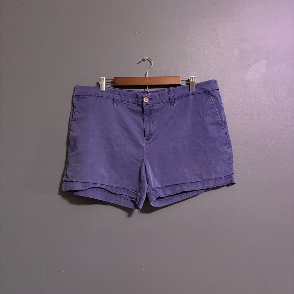Faded glory Y2K nautical summer chino shorts size 18